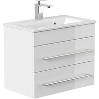 POSSEIK Waschbecken mit Unterschrank PORTUS SLIMLINE 600 weiß glanz 60,0 x 36,0 x 49,6 cm POSSEIK Waschbecken mit Unterschrank PORTUS SLIMLINE 600 weiß glanz 60,0 x 36,0 x 49,6 cm von Posseik
