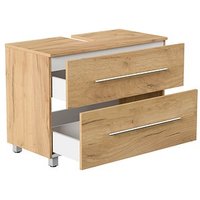 POSSEIK Waschtischunterschrank MONDIAL 85 eiche gold 85,0 x 41,6 x 63,0 cm POSSEIK Waschtischunterschrank MONDIAL 85 eiche gold 85,0 x 41,6 x 63,0 cm von Posseik