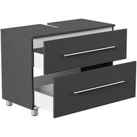 POSSEIK Waschtischunterschrank MONDIAL 85 grafit 85,0 x 41,6 x 63,0 cm POSSEIK Waschtischunterschrank MONDIAL 85 grafit 85,0 x 41,6 x 63,0 cm von Posseik