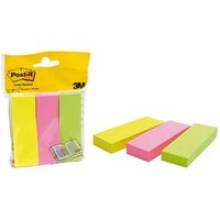 Post-it® Notes Markers Haftmarker farbsortiert 3x 100 Streifen von Post-it®