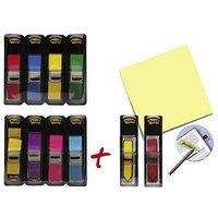 AKTION: Post-it® Index Mini Haftmarker farbsortiert 8x 35 Streifen + GRATIS 2x 24 Index Pfeile von Post-it®