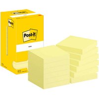 Post-it® Haftnotizen Standard 654 gelb 12 Blöcke von Post-it®