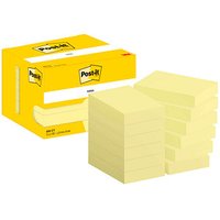Post-it® Haftnotizen Standard 656 gelb 12 Blöcke von Post-it®