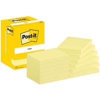 Post-it® Haftnotizen Standard 657 gelb 12 Blöcke von Post-it®