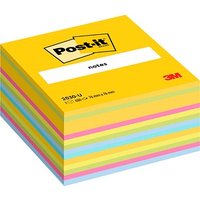 Post-it® Haftnotizen farbsortiert, 1 Würfel von Post-it®