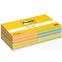 Post-it® Haftnotizen farbsortiert, 2 Würfel von Post-it®