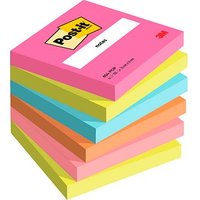 Post-it® Poptimistic Collection Haftnotizen farbsortiert, 6 Blöcke von Post-it®