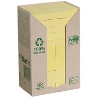 Post-it® Recycling Notes Haftnotizen Standard 653-1T gelb 24 Blöcke von Post-it®