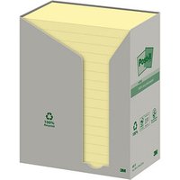Post-it® Recycling Notes Haftnotizen Standard 655-1T gelb 16 Blöcke von Post-it®
