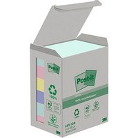 Post-it® Recycling Notes Rainbow Haftnotizen Standard farbsortiert 6 Blöcke von Post-it®