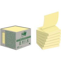 Post-it® Recycling Z-Notes Haftnotizen Standard R3301B gelb 6 Blöcke von Post-it®