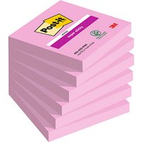 Post-it® Super Sticky Haftnotizen extrastark pink 6 Blöcke von Post-it®