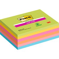 Post-it® Super Sticky Meeting Notes Haftnotizen extrastark farbsortiert 6 Blöcke von Post-it®