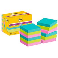 Post-it® Cosmic Haftnotizen extrastark farbsortiert 12 Blöcke von Post-it®