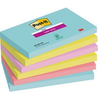 Post-it® Super Sticky Miami Haftnotizen extrastark farbsortiert 6 Blöcke von Post-it®