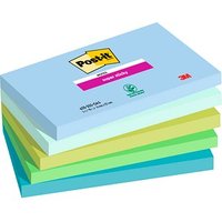 Post-it® Super Sticky Notes Oasis Collection Haftnotizen extrastark farbsortiert, 5 Blöcke von Post-it®