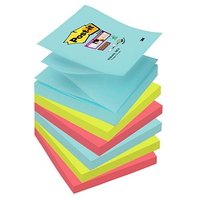 Post-it® Super Sticky Z-Notes Miami Haftnotizen extrastark farbsortiert 6 Blöcke von Post-it®