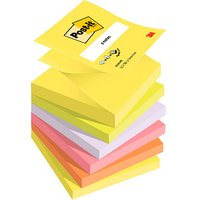 Post-it® Z-Notes Haftnotizen Standard R330NR farbsortiert 6 Blöcke von Post-it®