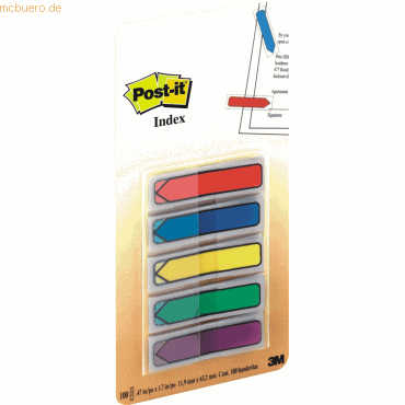Post-it Index Haftstreifen Index Pfeile rot blau gelb grün lila Post-it Index Haftstreifen Index Pfeile rot blau gelb grün lila von Post-it Index