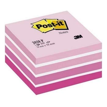 3M Post-it 2028-P Cube Not, Pink-Töne, 450 Blatt, 76x76mm von Post-it