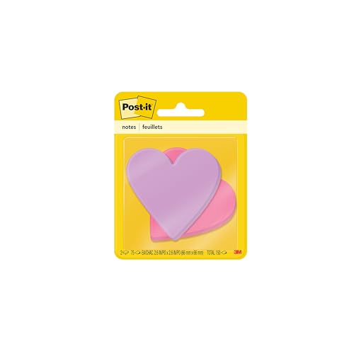 Post-it® Haftnotizzettel in Herzform – 150 Blatt von Post-it