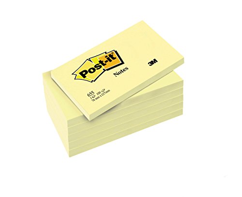 Post-it 655Y6 Haftnotiz Notes Promotion, 127 x 76 mm, 6 Blöcke, 100 Blatt, gelb Post-it 655Y6 Haftnotiz Notes Promotion, 127 x 76 mm, 6 Blöcke, 100 Blatt, gelb von Post-it