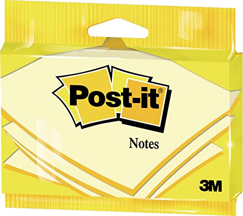 Post-it 6830GB Haftnotiz (Notes, 127 x 76 mm, 70 g/qm, 100 Blatt) gelb von Post-it