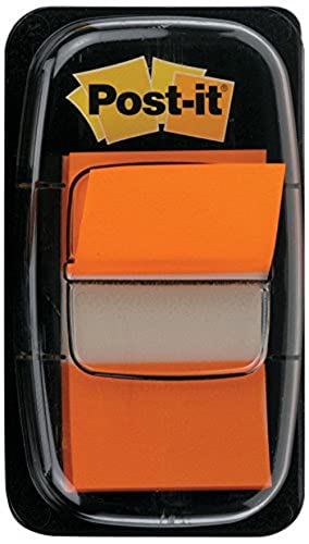 Post-it I680-4 Index 1 Spender à 50 Haftstreifen (25,4 x 43,2 mm) orange von Post-it