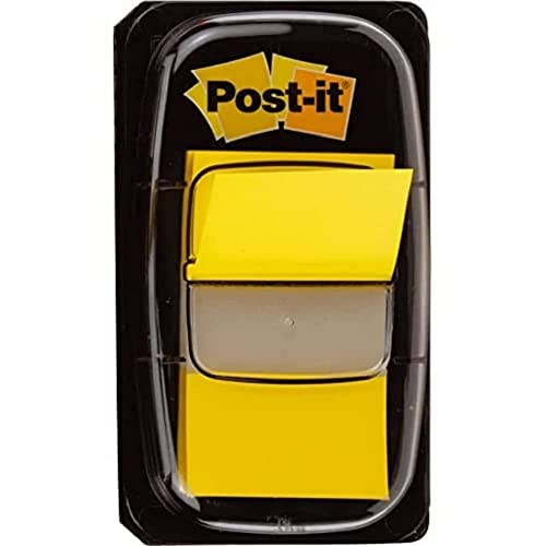 Post-it I680-5 Index 1 Spender à 50 Haftstreifen (25,4 x 43,2 mm) gelb, (1er Pack) von Post-it