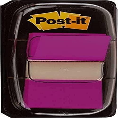 Post-it I680-8 Index 1 Spender mit 50 Haftstreifen (25,4 x 43,2 mm) lila, 3 Stück von Post-it