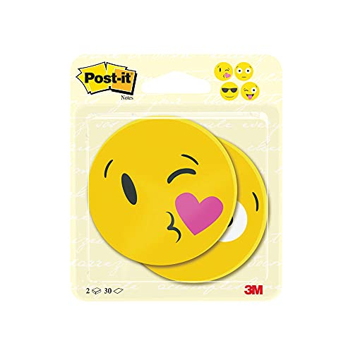 Post-it Noten Emoji-Form, 30 Blatt, 70 x 70 mm von Post-it