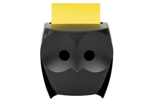 Post-it OWL-330-BK Eulen-Notizspender, inklusive 1 Block Post-it 7,6 x 7,6 cm, super klebriger Spender, Pop-Up-Notizen, 45 Blatt Post-it OWL-330-BK Eulen-Notizspender, inklusive 1 Block Post-it 7,6 x 7,6 cm, super klebriger Spender, Pop-Up-Notizen, 45 Blatt von Post-it