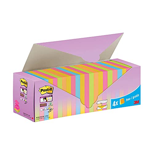 Post-it Sticky Z-Notes Farbschrank, 76 x 76 mm von Post-it
