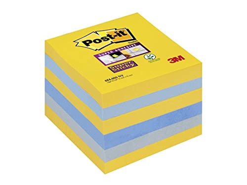 Post-it Super Sticky Notes New York Farben, 6 Blöcke, 76 mm x 76 mm, 654-6SS-NY Post-it Super Sticky Notes New York Farben, 6 Blöcke, 76 mm x 76 mm, 654-6SS-NY von Post-it