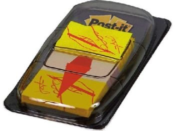 Postit Index Symbole Unterschrift von Post-it