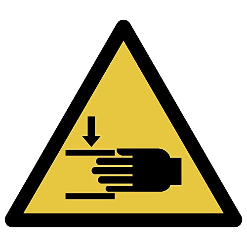 Warnung vor Handverletzungen 25 mm (30 Stück) von Poster 38