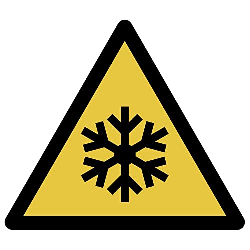 Warnung vor niedriger Temperatur/Kälte 25 mm (30 Stück) von Poster 38