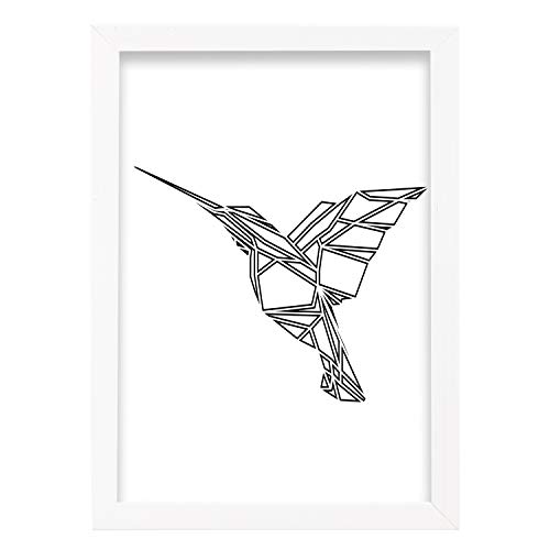 Bilderrahmen A4 21x30 cm – Farbe Weiß, aus Holz, mit Acrylglas – zum vertikalen oder horizontalen Aufhängen/Aufstellen, für Fotos, Poster, Puzzles Bilderrahmen A4 21x30 cm – Farbe Weiß, aus Holz, mit Acrylglas – zum vertikalen oder horizontalen Aufhängen/Aufstellen, für Fotos, Poster, Puzzles von postergaleria