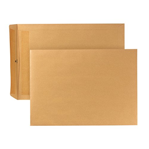POSTHORN Versandtasche B4 (250 Stück), selbstklebende Versandtaschen ohne Fenster, braune Versandtaschen für die tägliche Korrespondenz, Geschäftspost und Co., 353 x 250 mm, 90g/m² von Posthorn
