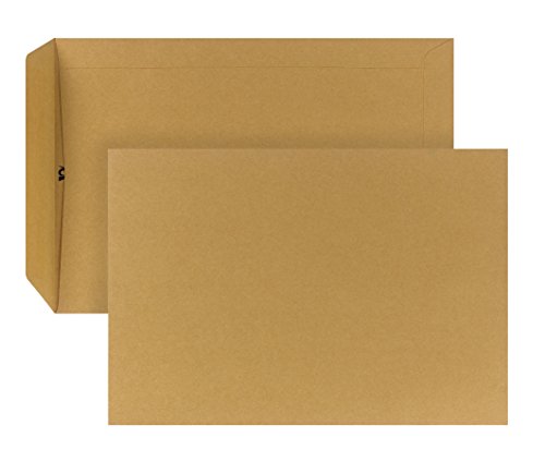 POSTHORN Versandtasche B5 (250x176x1mm) nassklebend braun 90g 500 Stück von Posthorn