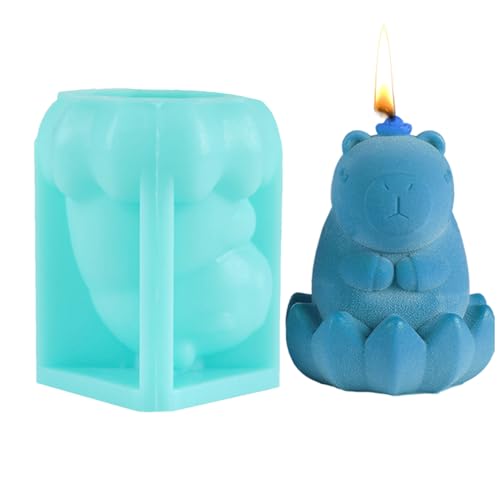 Silikon Backformen Für Lebensmittel,Capybara Silikonform Für Desserts - Hitzebeständige Antihaft Kuchenform Für Käsekuchen Schokolade Pudding Seife Silikon Backformen Für Lebensmittel,Capybara Silikonform Für Desserts - Hitzebeständige Antihaft Kuchenform Für Käsekuchen Schokolade Pudding Seife von Poupangke
