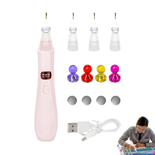 Strasskunstmalerei Stift, Strassmalerei Pen - Elektrischer Strass -Applikator Pen | Automatische langlebige kabellose Zeichenwerkzeuge mit 3 einstellbaren Modi für Erwachsene Puzzle Boy Girl Strasskunstmalerei Stift, Strassmalerei Pen - Elektrischer Strass -Applikator Pen | Automatische langlebige kabellose Zeichenwerkzeuge mit 3 einstellbaren Modi für Erwachsene Puzzle Boy Girl von Poupangke