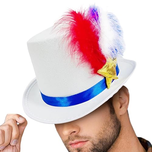 Unabhängigkeitstag Hut, 4. Juli Stern Rot Weiß Blau Feder Hut Lustig Festlich Party Kopfschmuck Karneval Kopfbedeckung Urlaub Parade Prop Für Unabhängigkeitstag Unabhängigkeitstag Hut, 4. Juli Stern Rot Weiß Blau Feder Hut Lustig Festlich Party Kopfschmuck Karneval Kopfbedeckung Urlaub Parade Prop Für Unabhängigkeitstag von Poupangke