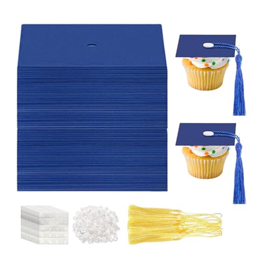 Abschluss-Kuchenaufsatz, Abschluss-Kuchenaufsätze | 2024 Promotion Cupcake-Topper | Kuchendekorationen mit Glückwunschhut für Abschluss-Kuchenaufsatz, Abschluss-Kuchenaufsätze | 2024 Promotion Cupcake-Topper | Kuchendekorationen mit Glückwunschhut für von Povanjer