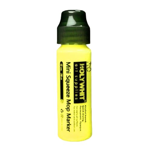 Graffiti-Farbstifte, wasserfester Marker, Keilspitze, 12 mm/20 ml, fluoreszierende Signatur, schnell trocknend, Graffiti-Zubehör für Metall, Glas, Papier Graffiti-Farbstifte, wasserfester Marker, Keilspitze, 12 mm/20 ml, fluoreszierende Signatur, schnell trocknend, Graffiti-Zubehör für Metall, Glas, Papier von Povanjer