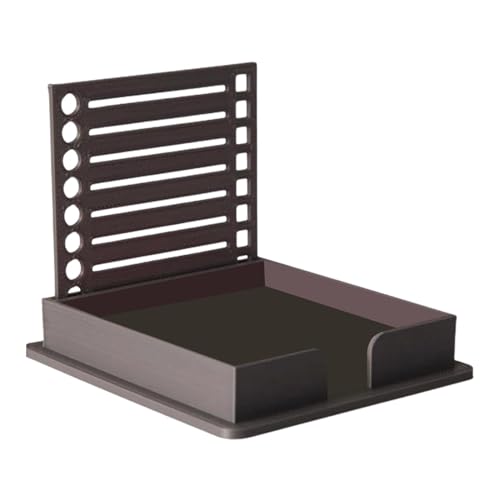 Haftnotizhalter mit Schablone, Haftnotizhalter mit Vorlage | Schreibtisch-Organizer für Notizblock | Haftnotizen-Organizer mit robuster Konstruktion Haftnotizhalter mit Schablone, Haftnotizhalter mit Vorlage | Schreibtisch-Organizer für Notizblock | Haftnotizen-Organizer mit robuster Konstruktion von Povanjer