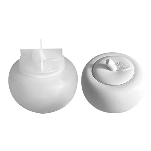 Harz Topf Form, Kerzentopf Formen für Beton, Harz Box Form mit Deckel, Fruchtform Silikonformen für Epoxidharz, Schmuck, Schmuck, Schmuck, Kerzenhalter, Form von Povanjer