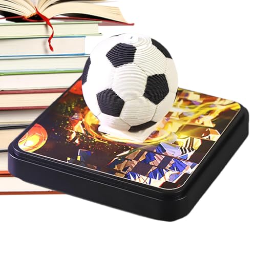 Kalender 2025 des Notizblocks, Kalender des Notizblocks | Kalender für Ballsport für Büro, Papierskulptur für Basketball und Fußball, Heimdekoration Kalender 2025 des Notizblocks, Kalender des Notizblocks | Kalender für Ballsport für Büro, Papierskulptur für Basketball und Fußball, Heimdekoration von Povanjer