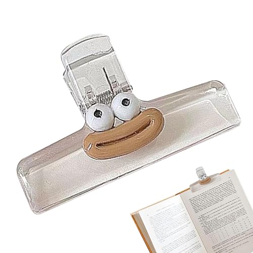 Lustige Büroklammern, Büroklammern | Lustige Lesezeichen-Ordner – Acryl-Wurstmund-Datei-Clips, multifunktional, transparent für Schüler Lustige Büroklammern, Büroklammern | Lustige Lesezeichen-Ordner – Acryl-Wurstmund-Datei-Clips, multifunktional, transparent für Schüler von Povanjer