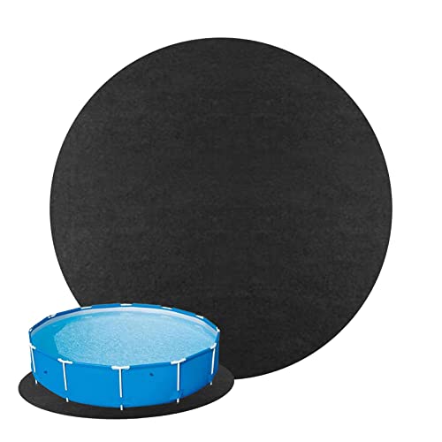 Povanjer Bodenmatte Für Pool, Whirlpool Bodenschutz, 13,12 Fuß Schwimmbad-Auskleidungspolster, Wasserabsorbierende Filzmatte, Tragbares Spa-Pool-Zubehör Für Den Außen- Oder Innenbereich, 4m Povanjer Bodenmatte Für Pool, Whirlpool Bodenschutz, 13,12 Fuß Schwimmbad-Auskleidungspolster, Wasserabsorbierende Filzmatte, Tragbares Spa-Pool-Zubehör Für Den Außen- Oder Innenbereich, 4m von Povanjer